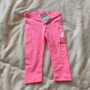 Pink baby girl long pants leggings for 18 months old